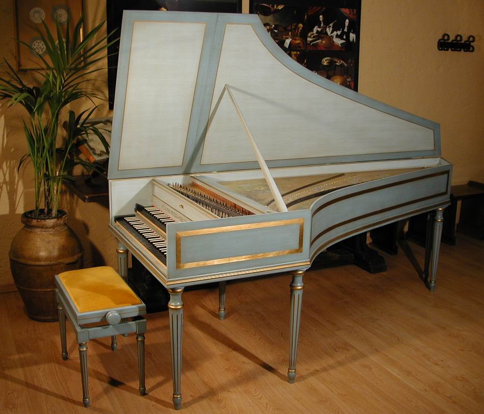 Double Manual French Harpsichord